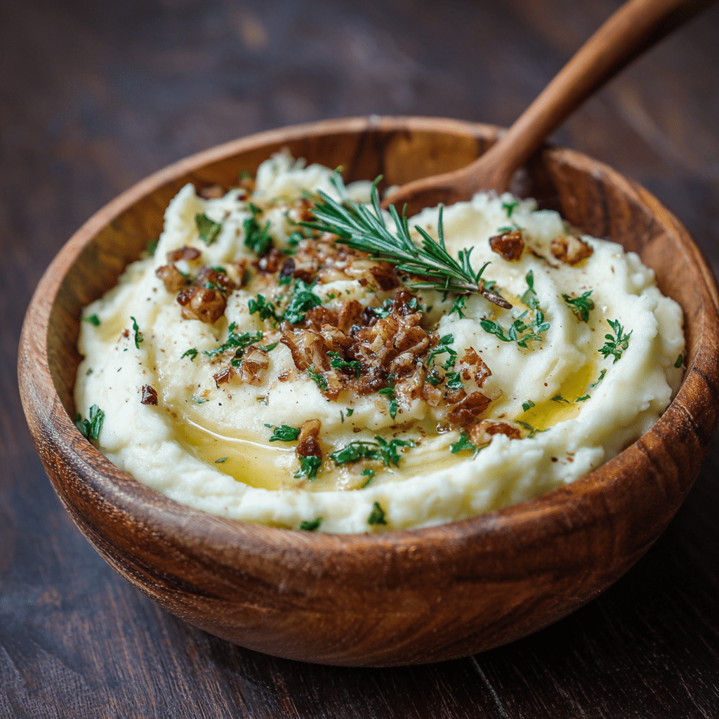 Truffle Mashed Potatoes Recipe - Recipe Image