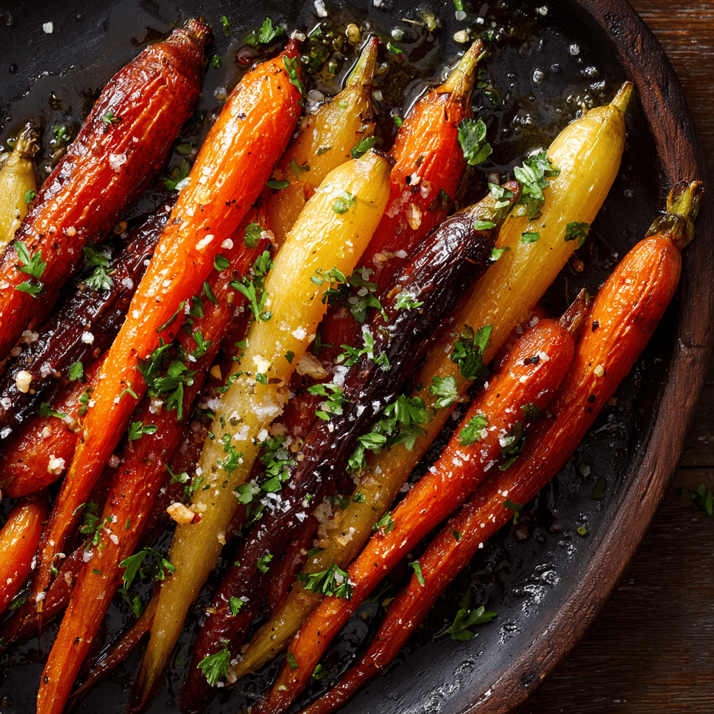 Honey-Glazed Roasted Carrots Recipe - Recipe Image