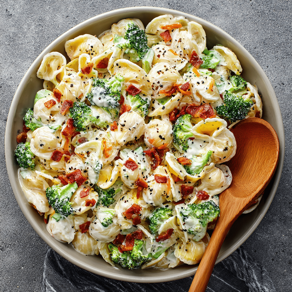 Creamy Pasta Salad Recipe - Recipe Image