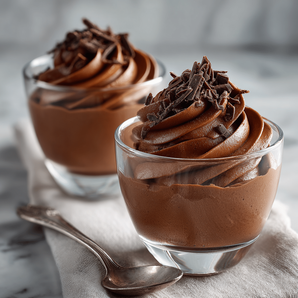 Chocolate Mousse Cups Recipe - Recipe Image