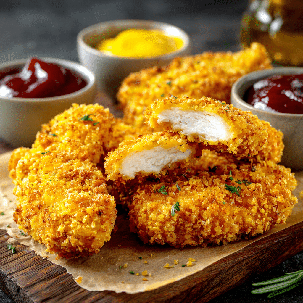 Crispy Chicken Tenders Recipe - Recipe Image