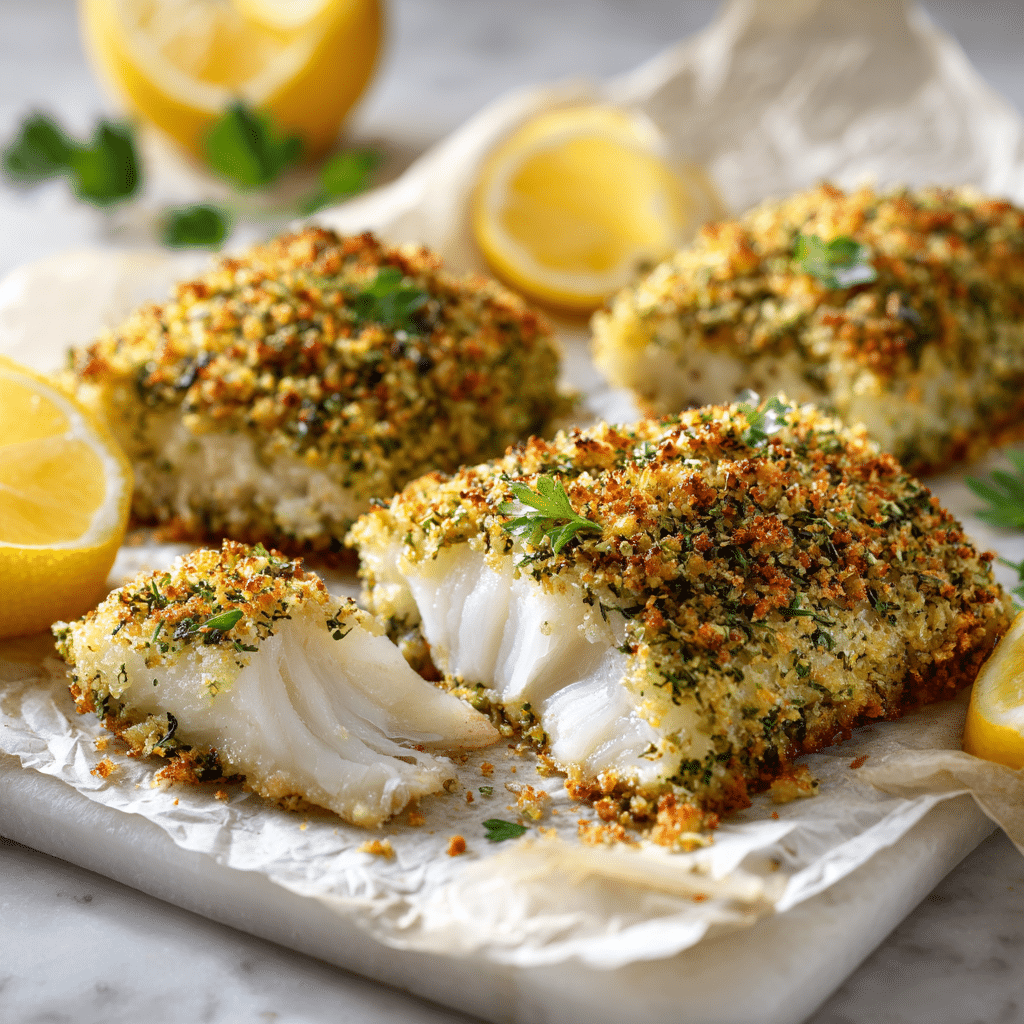 Crispy Baked Fish Fillets Recipe - Recipe Image