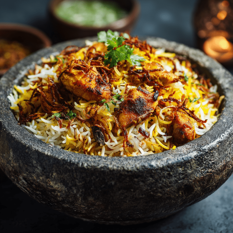 Chicken Biryani (Easy Version) Recipe