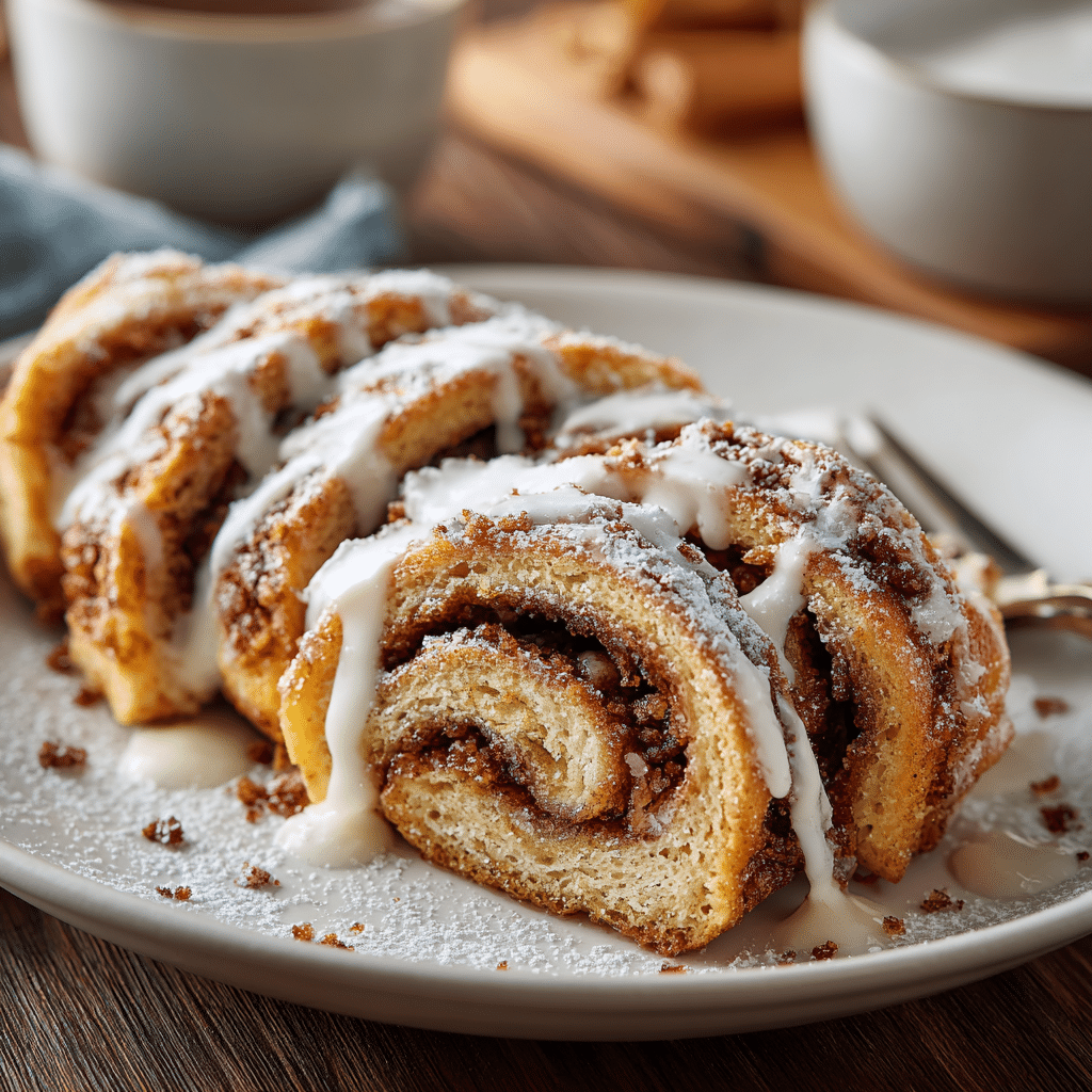 Cinnamon Roll French Toast Roll-Ups in Your Pressure Cooker Recipe - Recipe Image