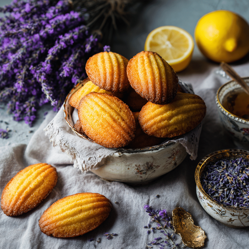 Lavender Madeleines Recipe - Recipe Image