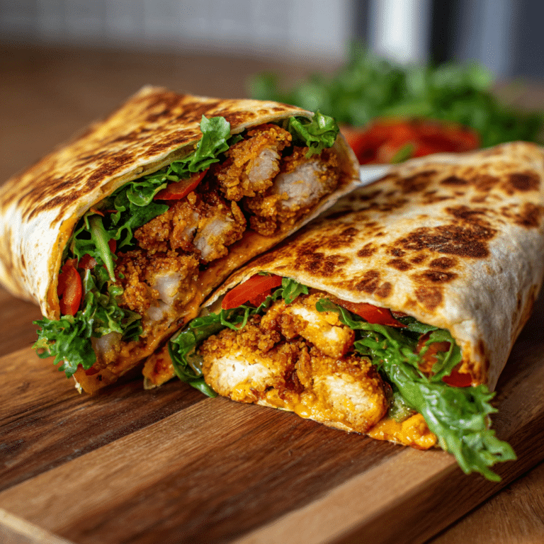 Chicken Crunch Wraps Recipe