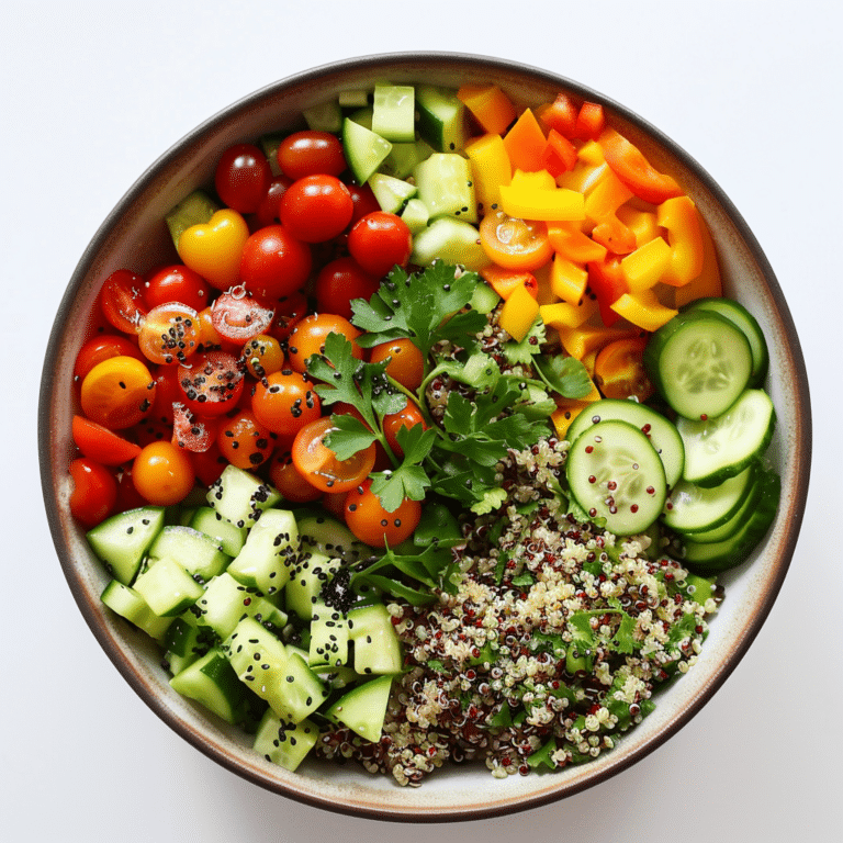 Rainbow Quinoa Salad: Power Bowl of Colors Recipe