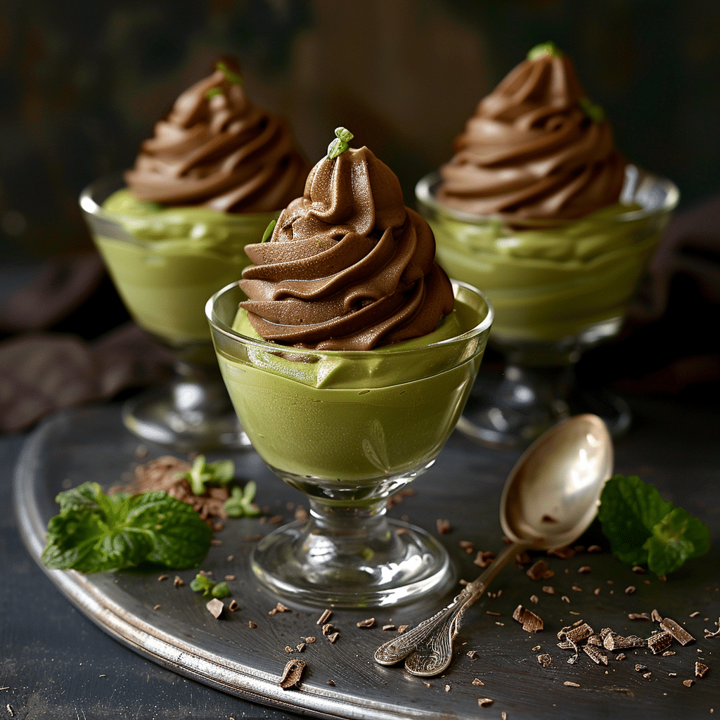 Chocolate Avocado Mousse: Deep Green Indulgence Recipe - Recipe Image