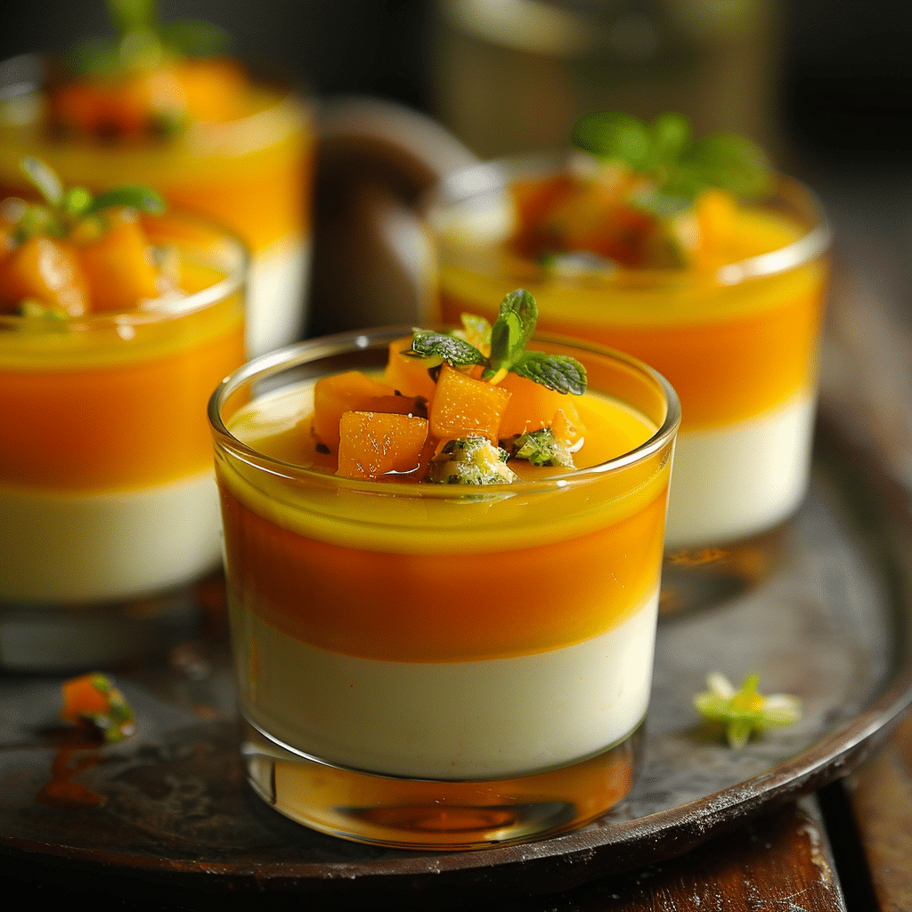 Golden Beet Panna Cotta: Sunset Dessert Recipe