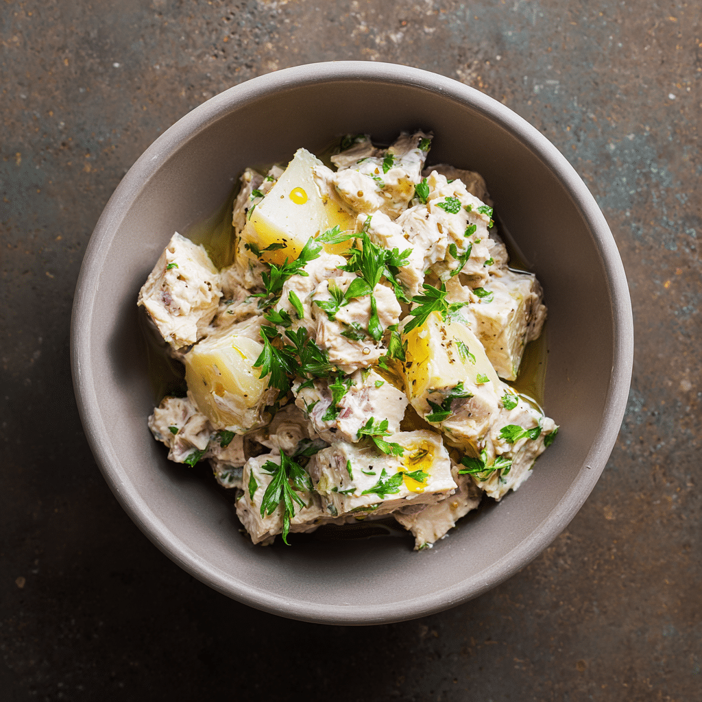 Tuna & Potato No-Bake Salad Recipe