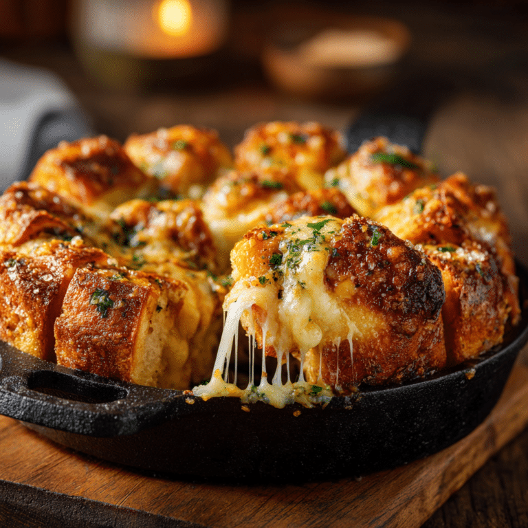 Cheesy Garlic Pull-Apart Bread Recipe