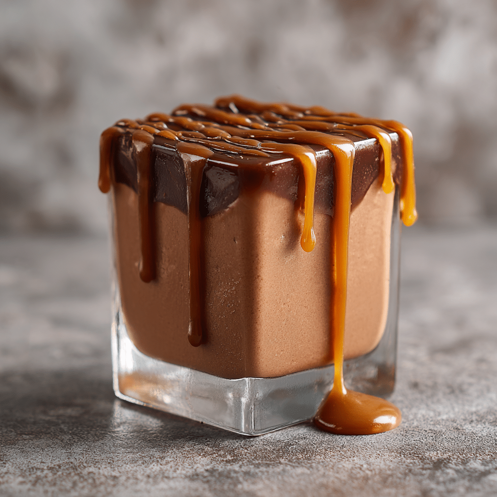 Chocolate Caramel Drizzle Cups Recipe