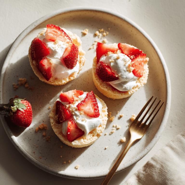 Strawberry Shortcake Cups Recipe