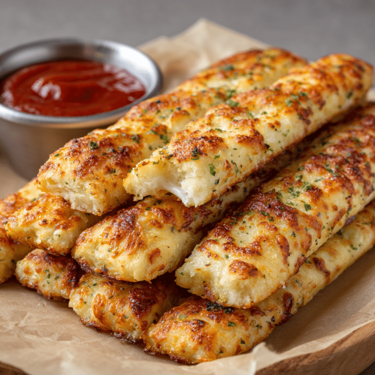 Cheesy Garlic Breadsticks Recipe