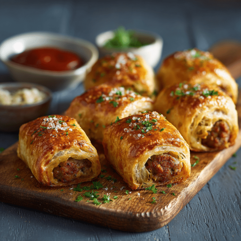 Mini Sausage Rolls Recipe
