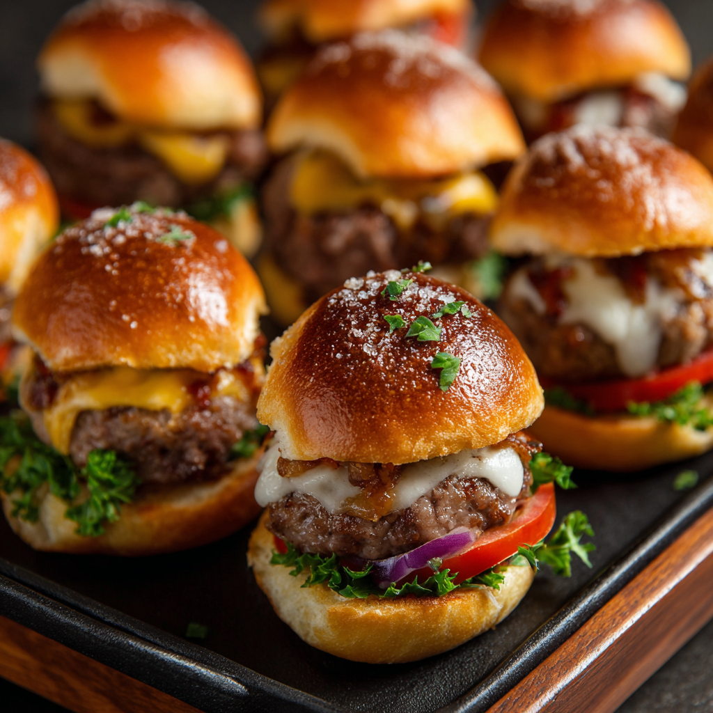 Mini Burger Sliders Recipe