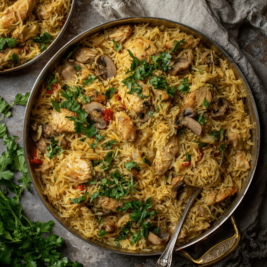 Chicken Pilaf Recipe - Recipe Image