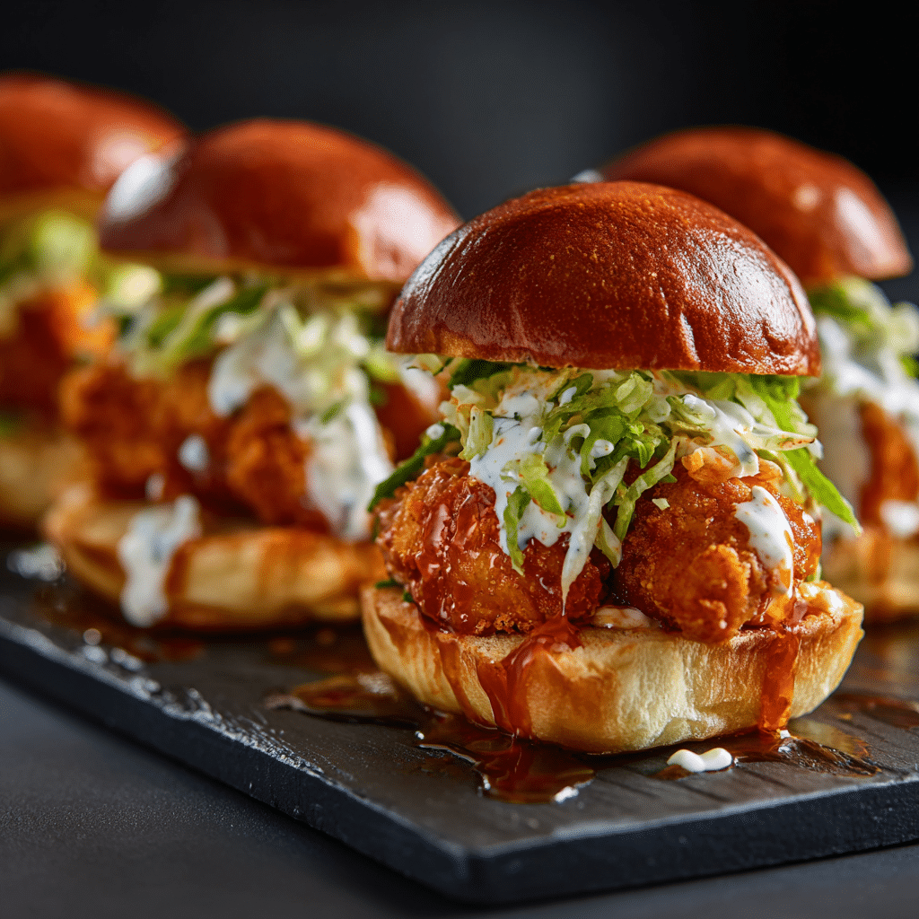 Spicy Buffalo Chicken Sliders Recipe