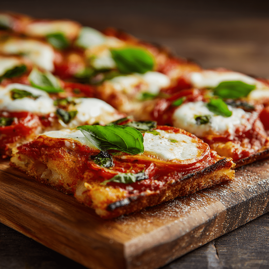 Margherita Flatbread Pizza Recipe