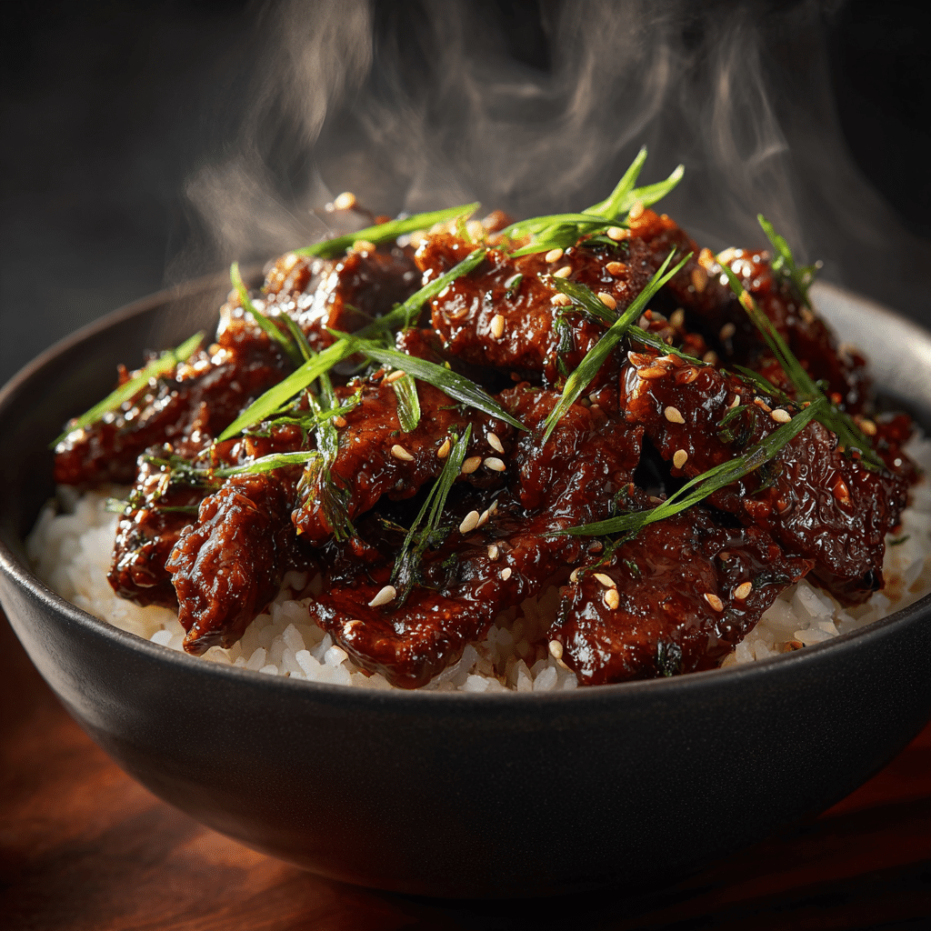 Spicy Honey Garlic Beef Recipe