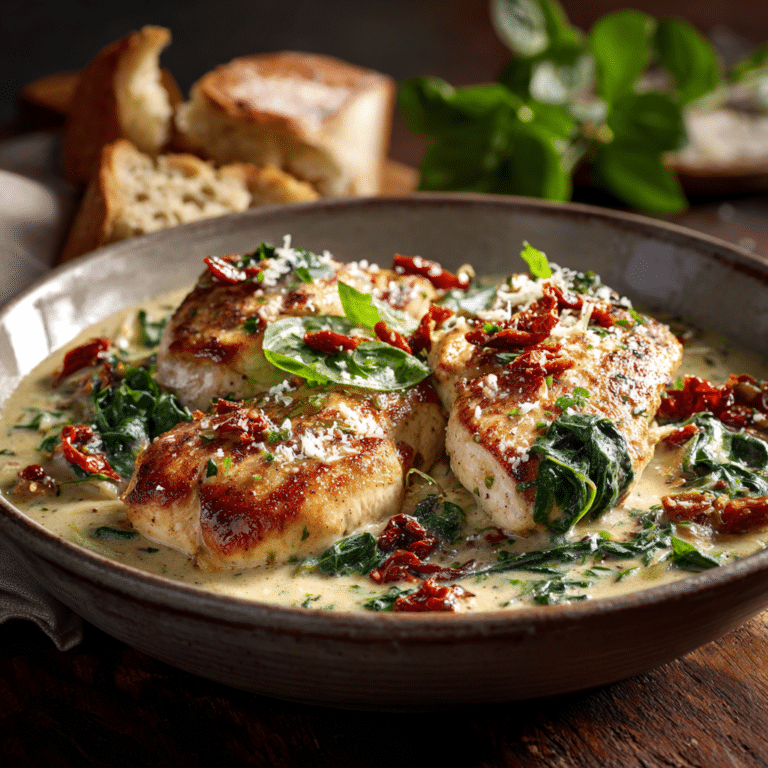 Creamy Tuscan Chicken Recipe