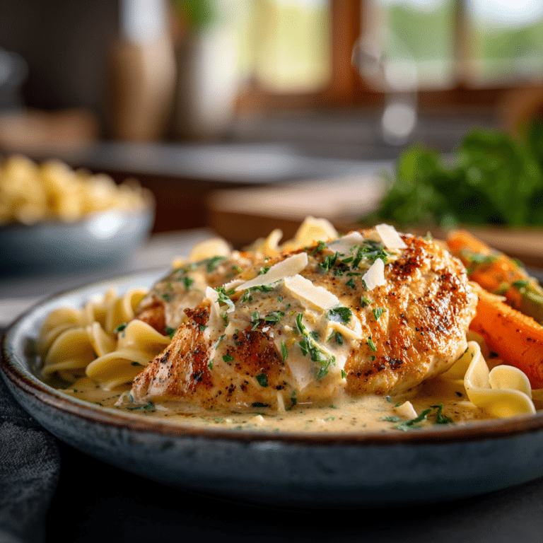 Creamy Garlic Parmesan Chicken Recipe
