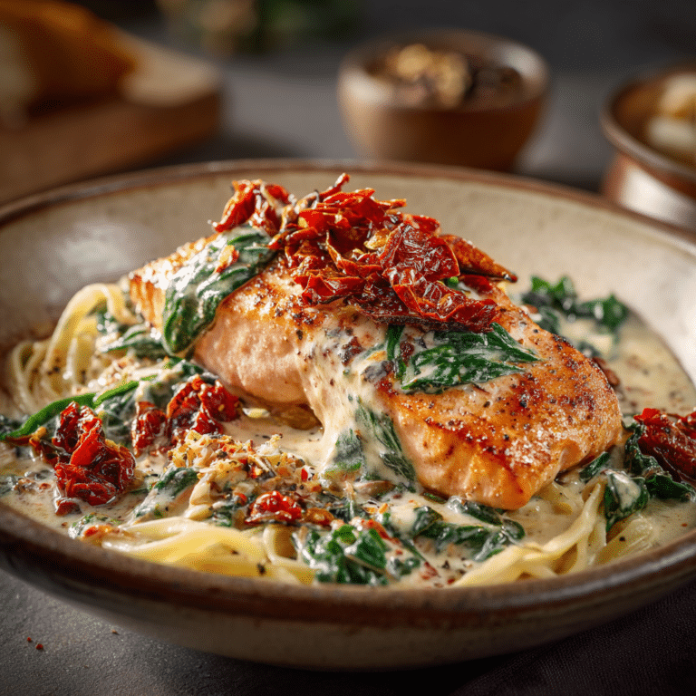 Creamy Tuscan Salmon Recipe