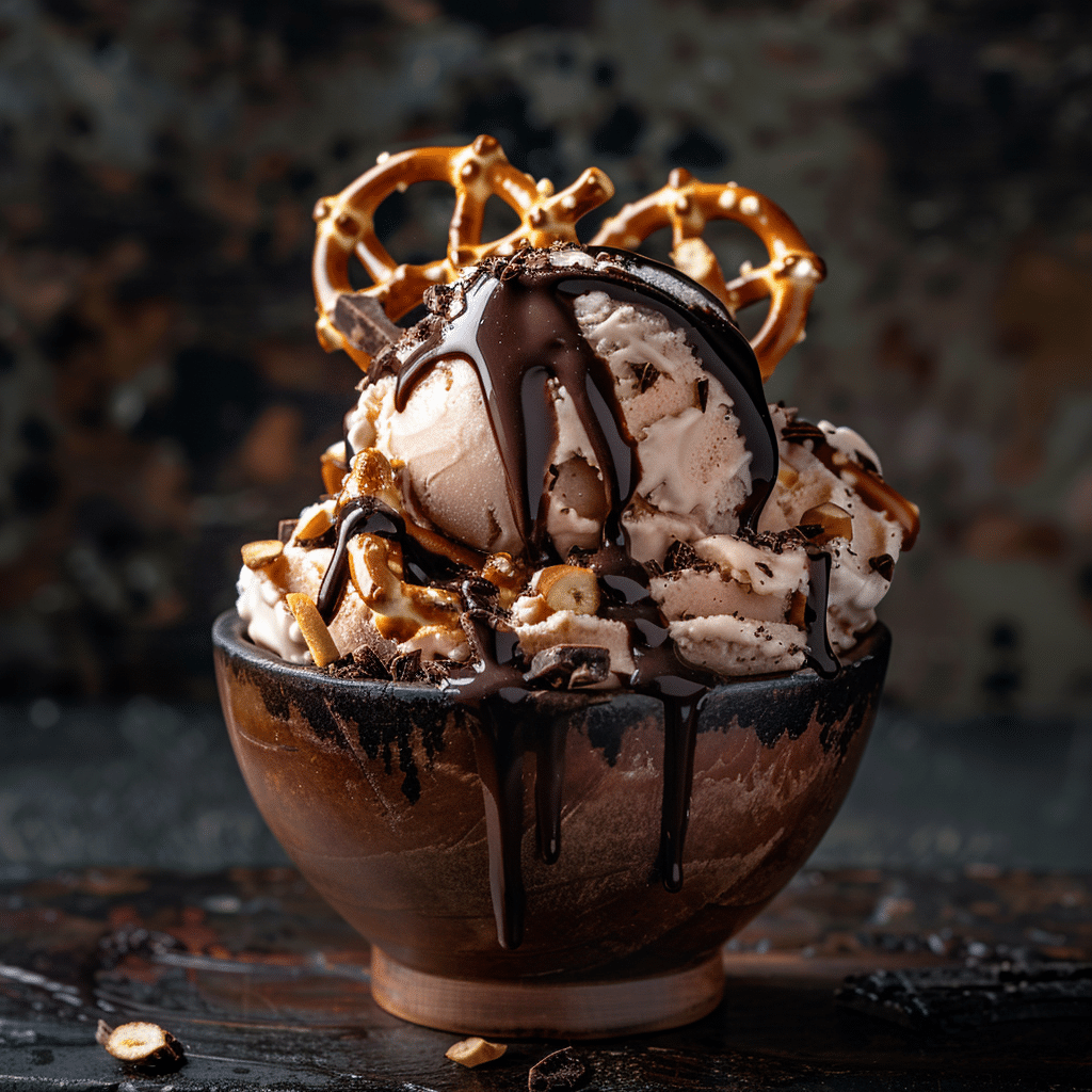 Chocolate Pretzel Ice Cream Recipe