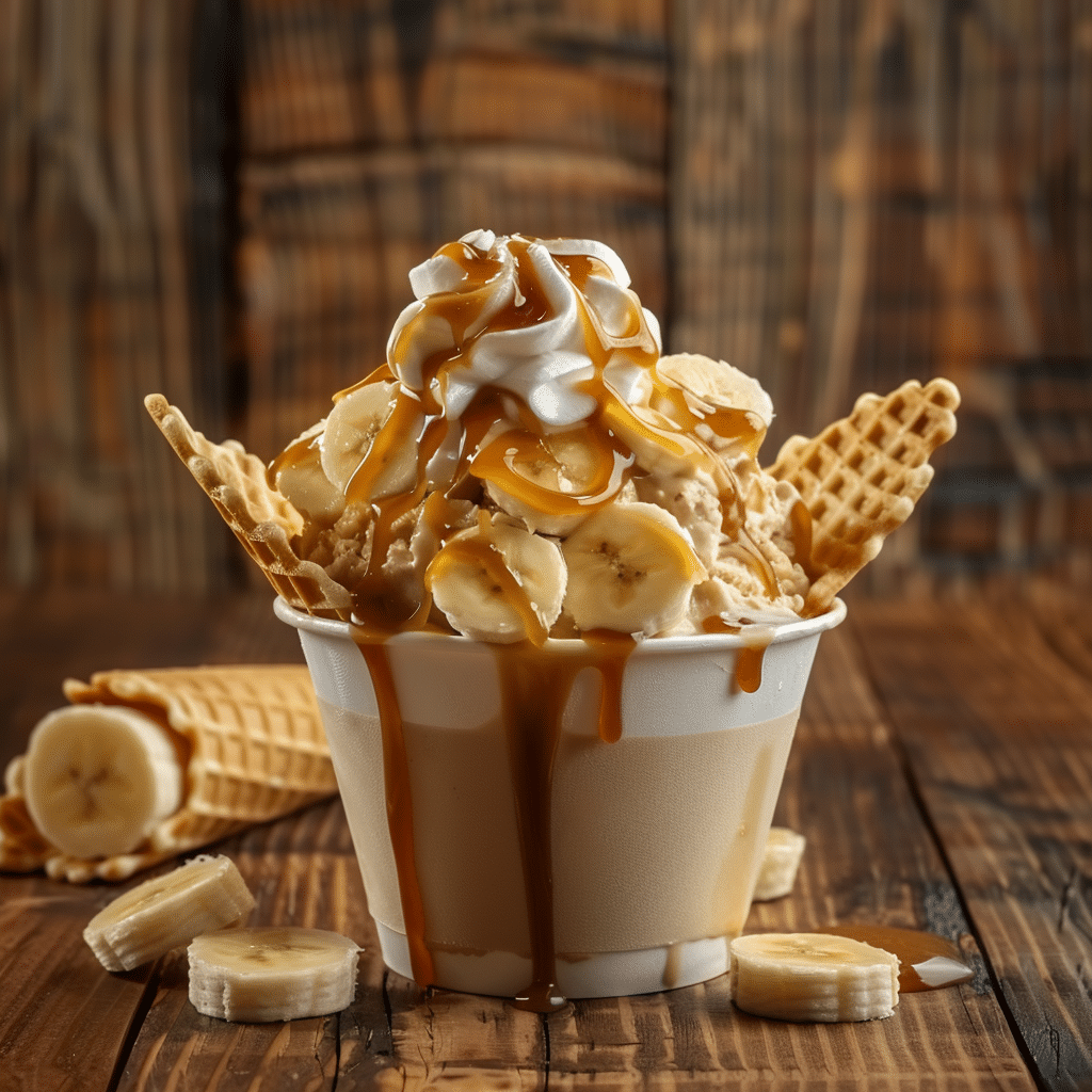 Banana Caramel Ice Cream Recipe