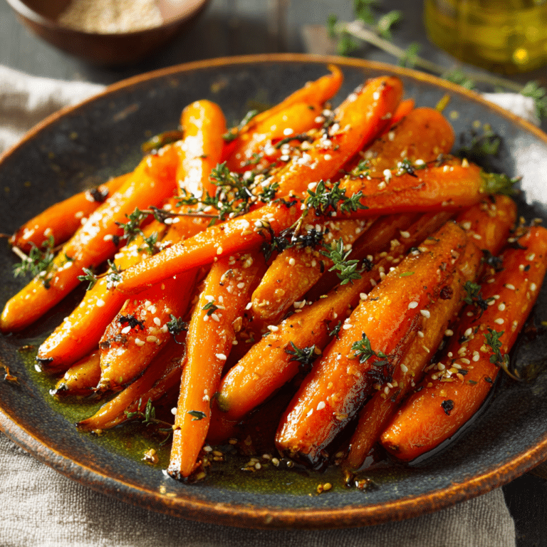 Baked Honey Carrots Recipe