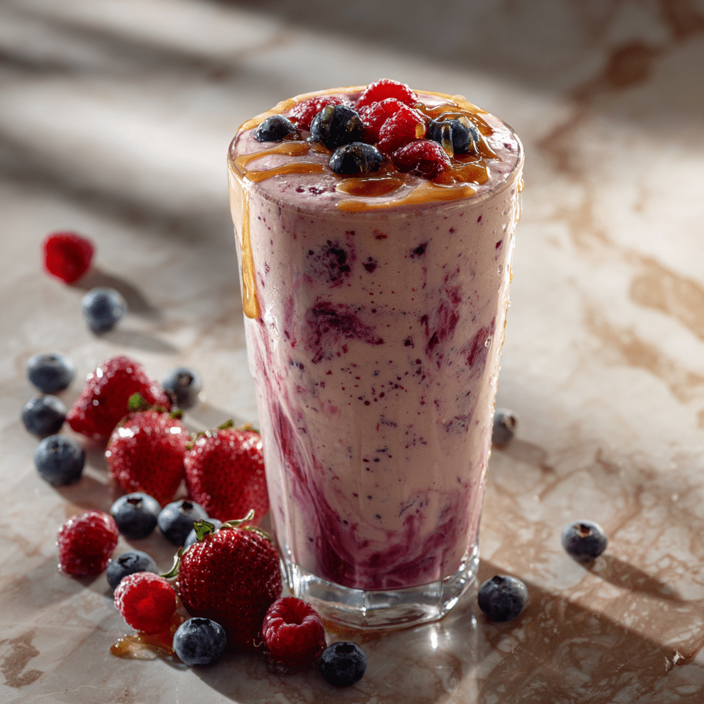 Berry Yogurt Smoothie Recipe
