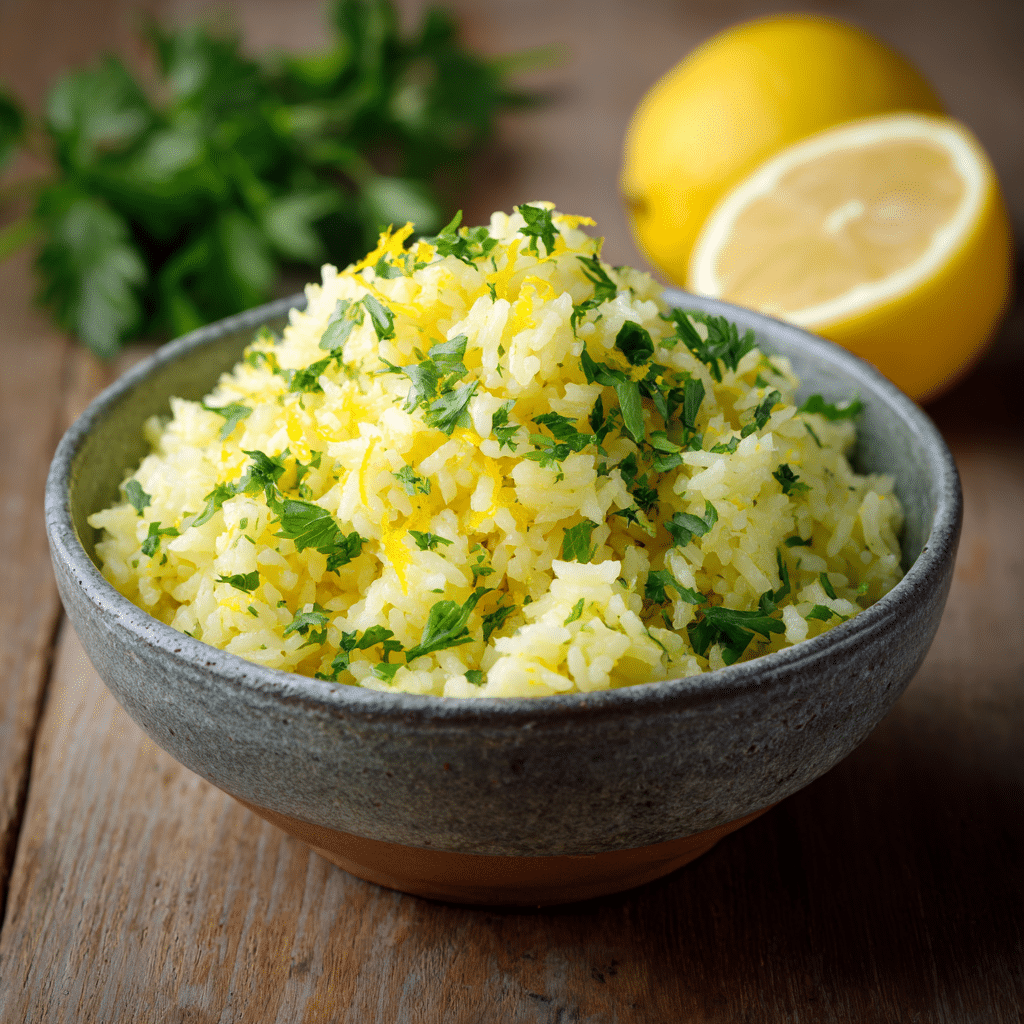Lemon Herb Rice Recipe