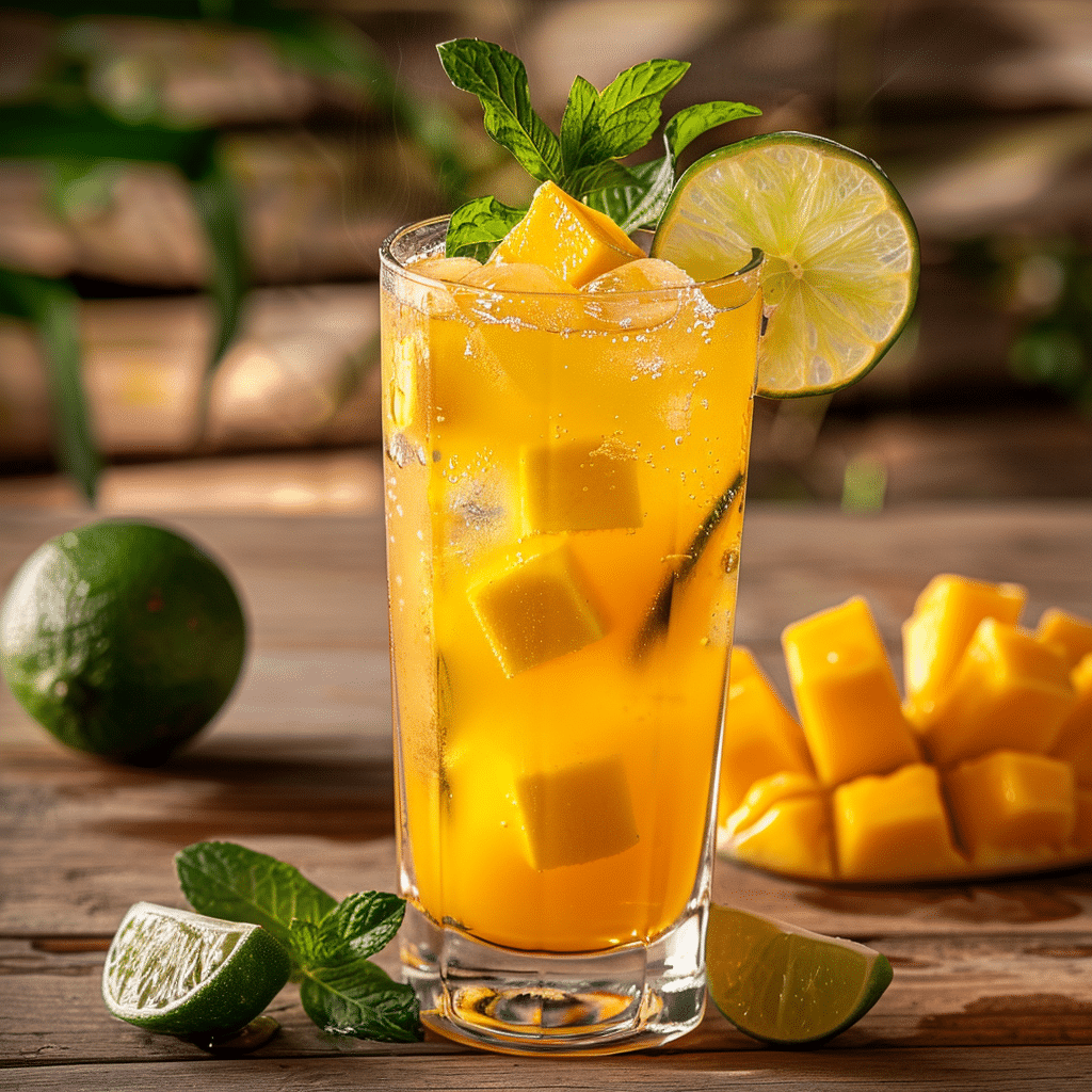 Mango Lime Cooler Recipe