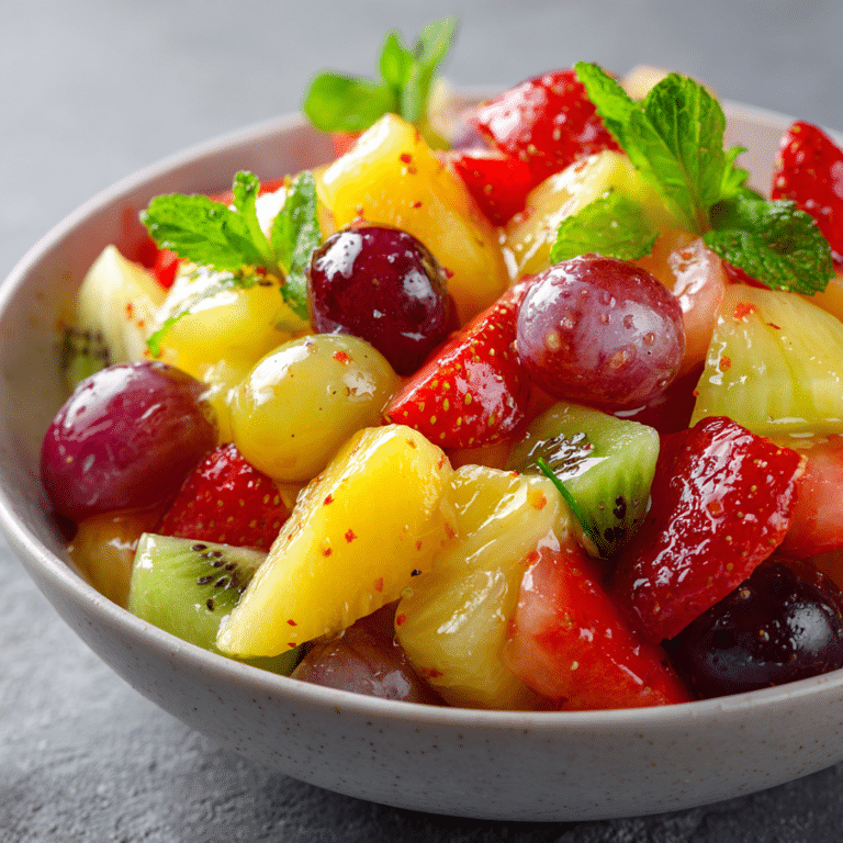 Lemon Honey Fruit Salad Recipe