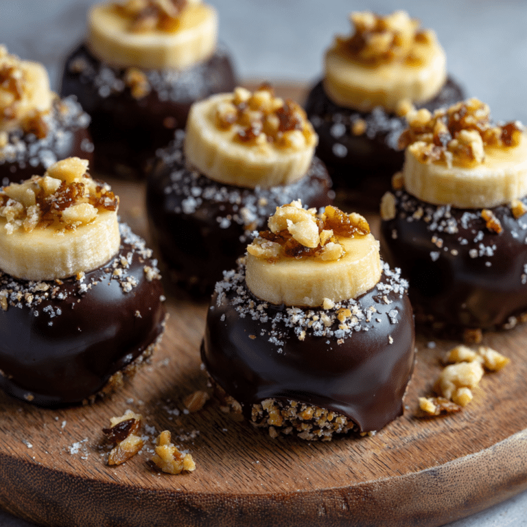 Frozen Banana Chocolate Bites Recipe