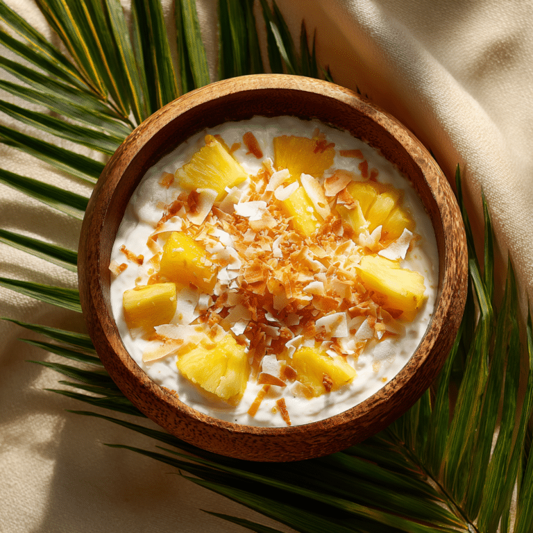 Pineapple Coconut Dessert Recipe
