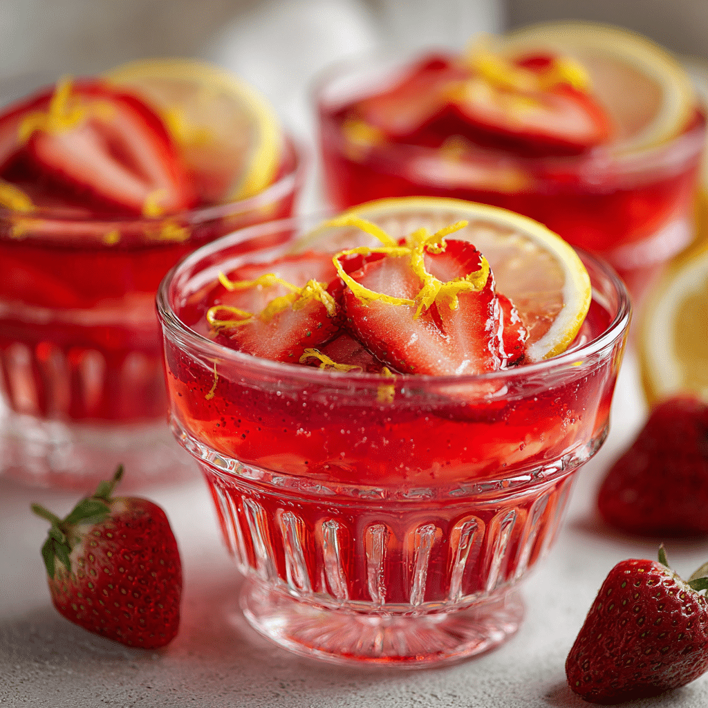 Strawberry Lemonade Cups Recipe