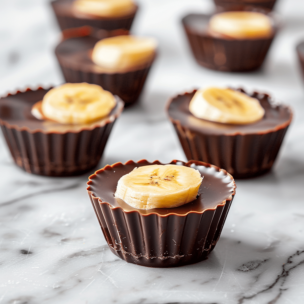 Peanut Butter Banana Cups Recipe