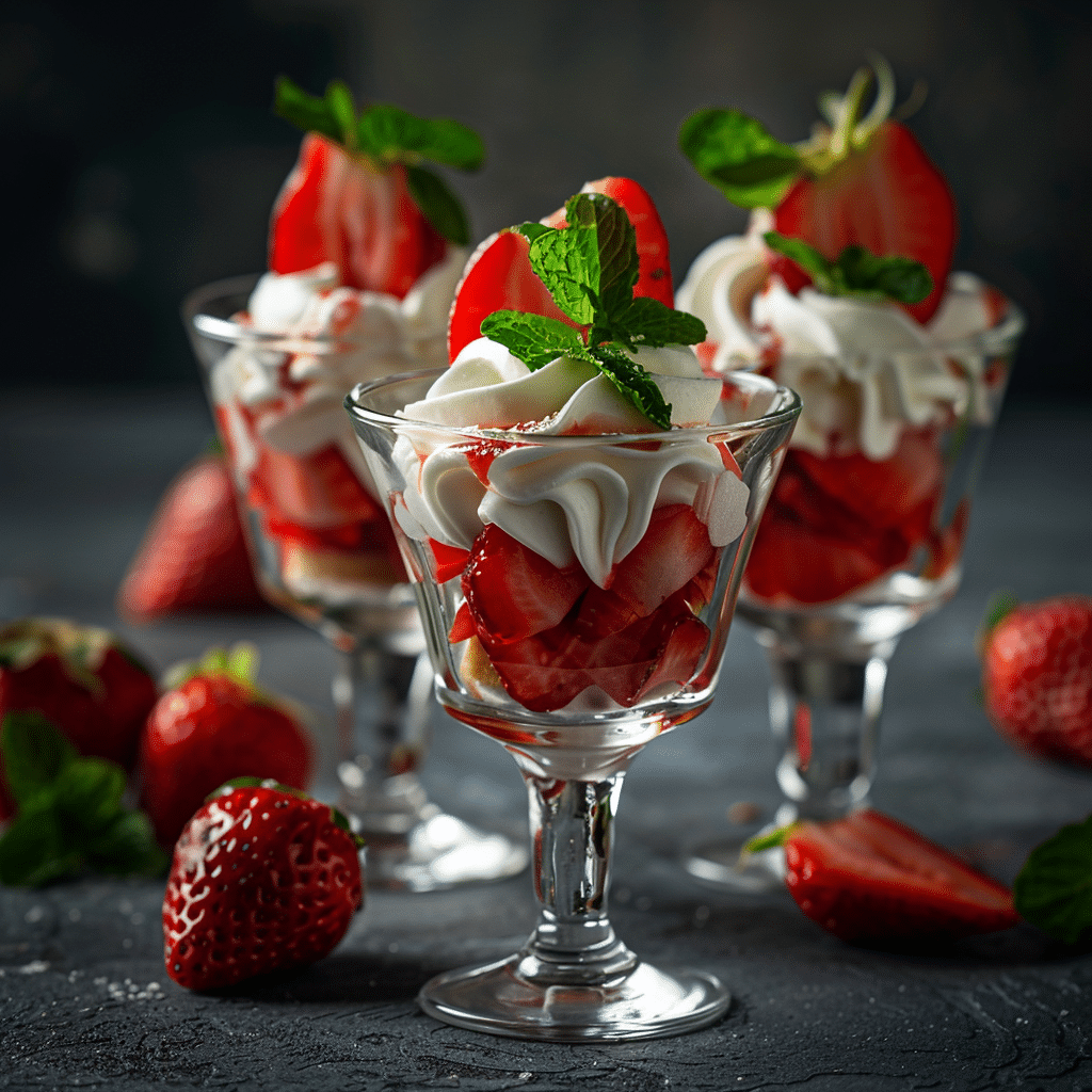 Strawberry Cream Dessert Recipe