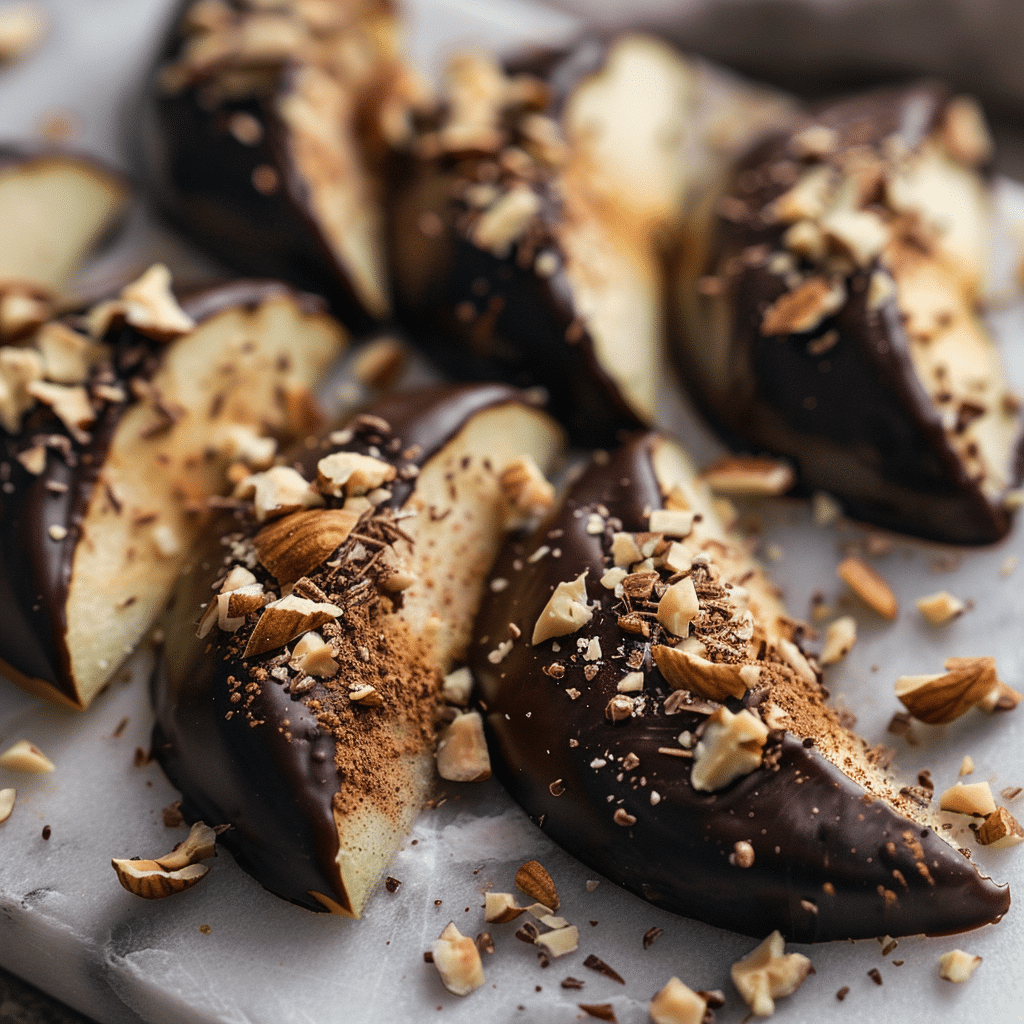 Chocolate Apple Slices Recipe