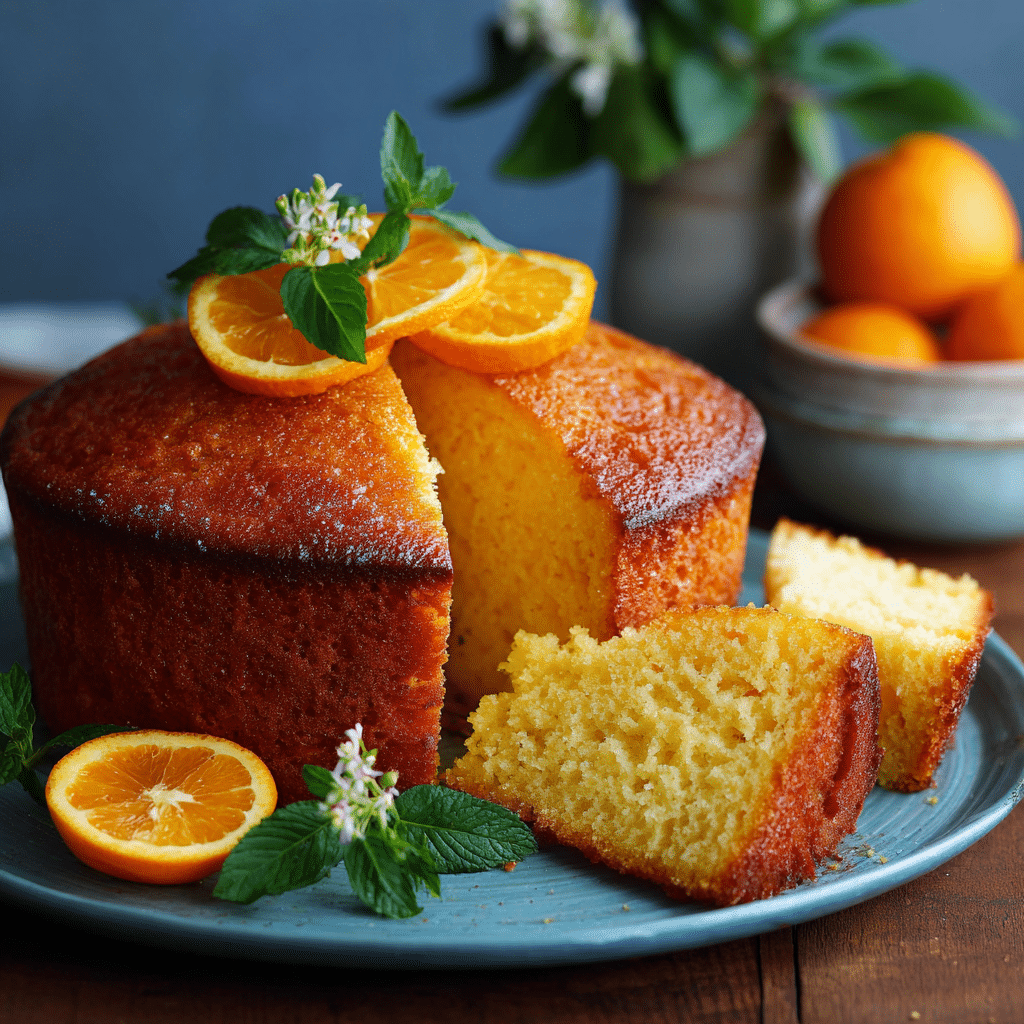Orange Cake Recipe - Recipe Image