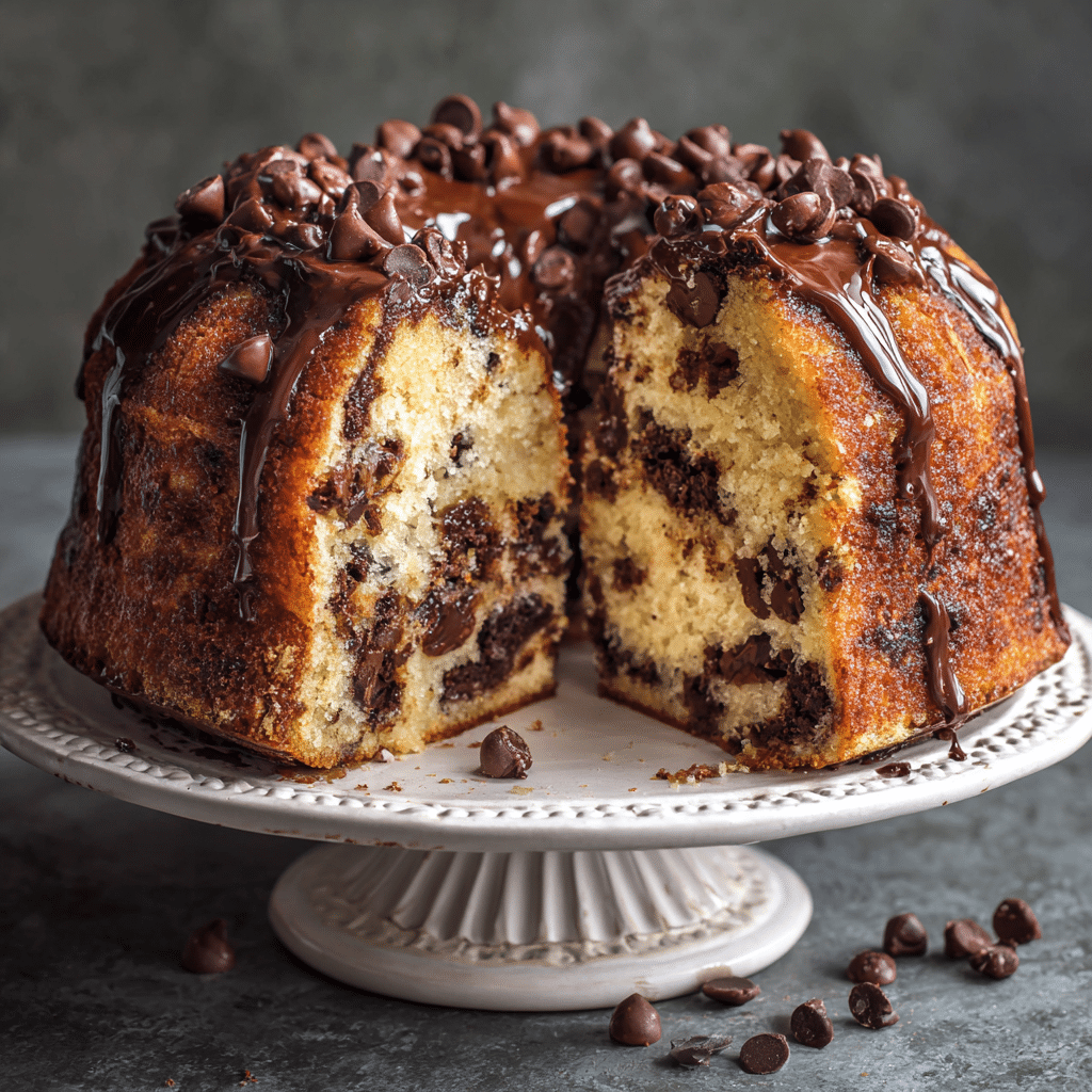 Chocolate Chip Cake Recipe - Recipe Image