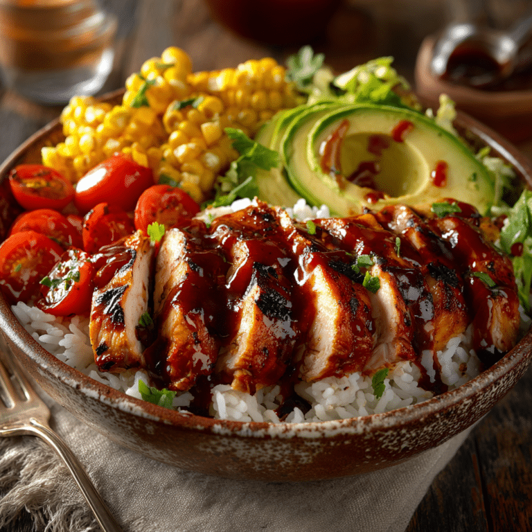 BBQ Chicken Bowl Recipe