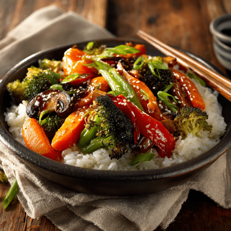 Veggie Teriyaki Bowl Recipe