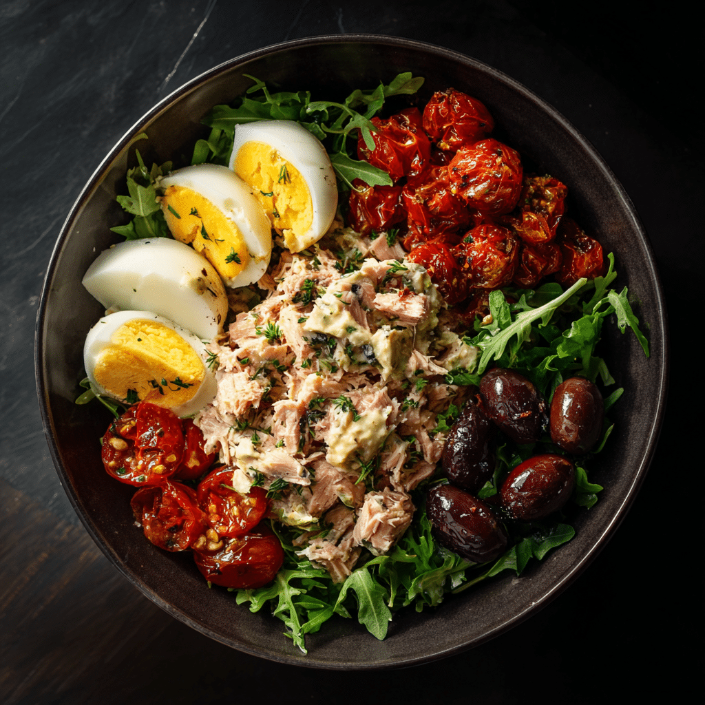 Tuna Salad Bowl Recipe - Recipe Image