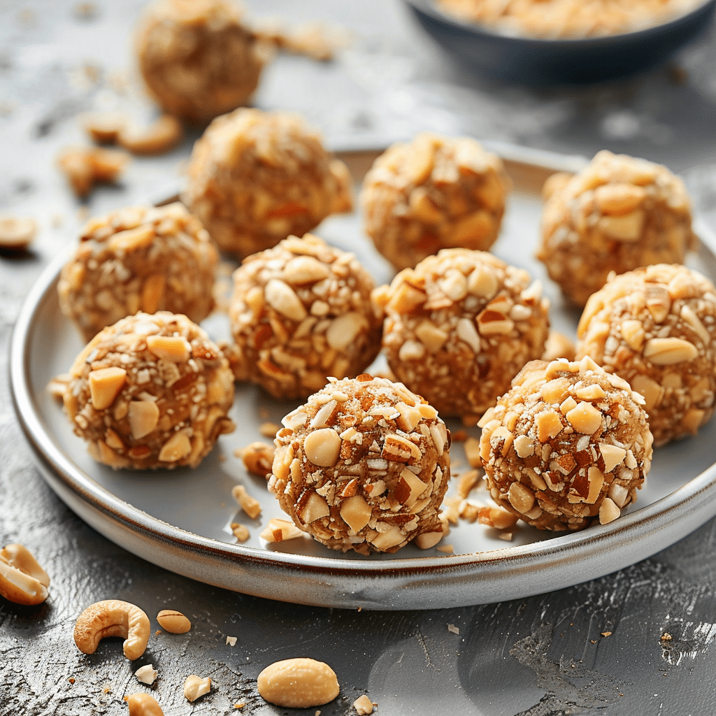 Peanut Butter Energy Balls Recipe - Recipe Image
