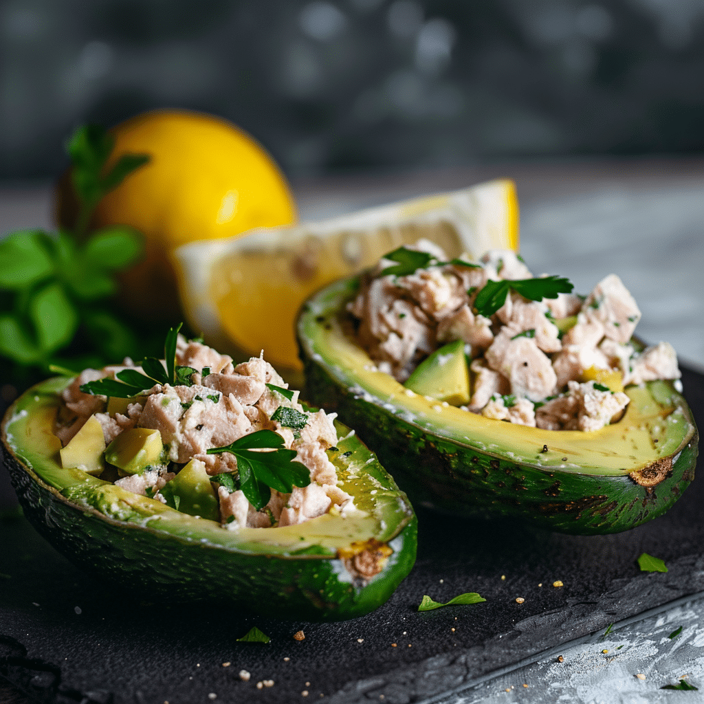 Tuna Avocado Boats Recipe - Recipe Image