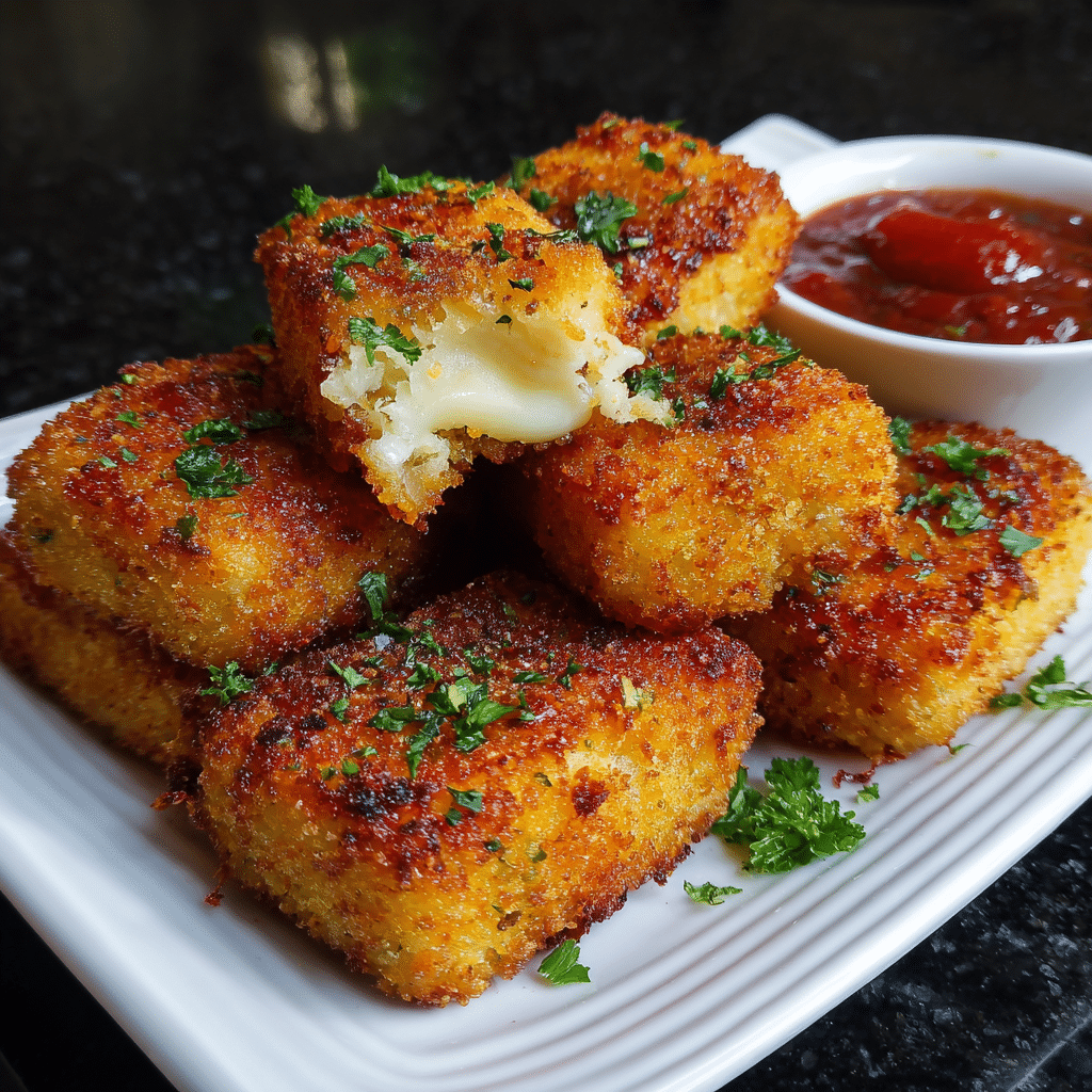 Potato Cheese Croquettes Recipe - Recipe Image