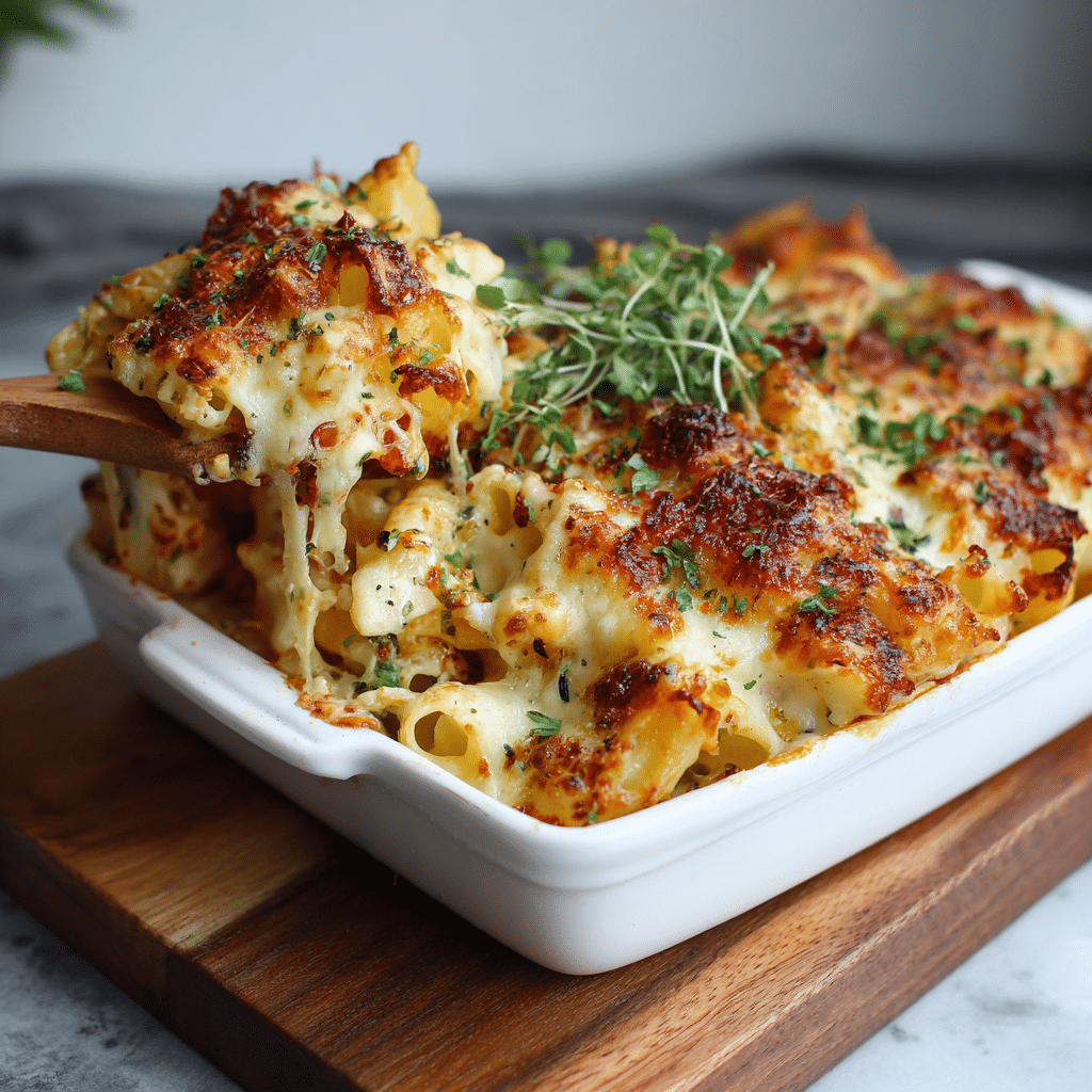 Cheesy Pasta Bake Recipe - Recipe Image