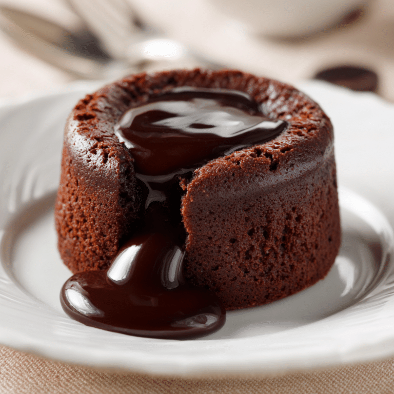 Fondant au Chocolat Recipe